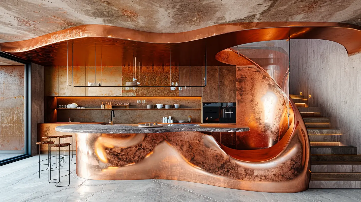 Copper as a Stylish and Durable Material for Residential Design