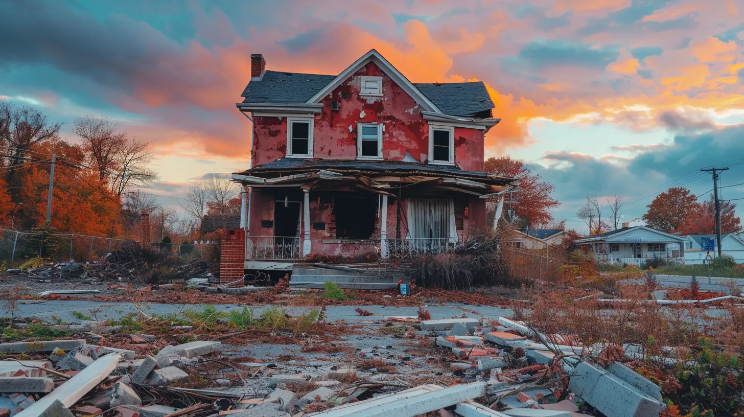 The Risks of Buying Foreclosed Properties with Unseen Damage