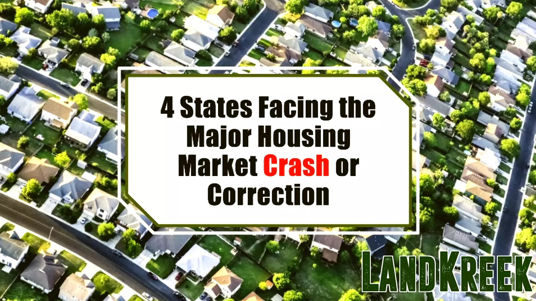 Housing Market Concerns: States at Risk of Significant Downturn