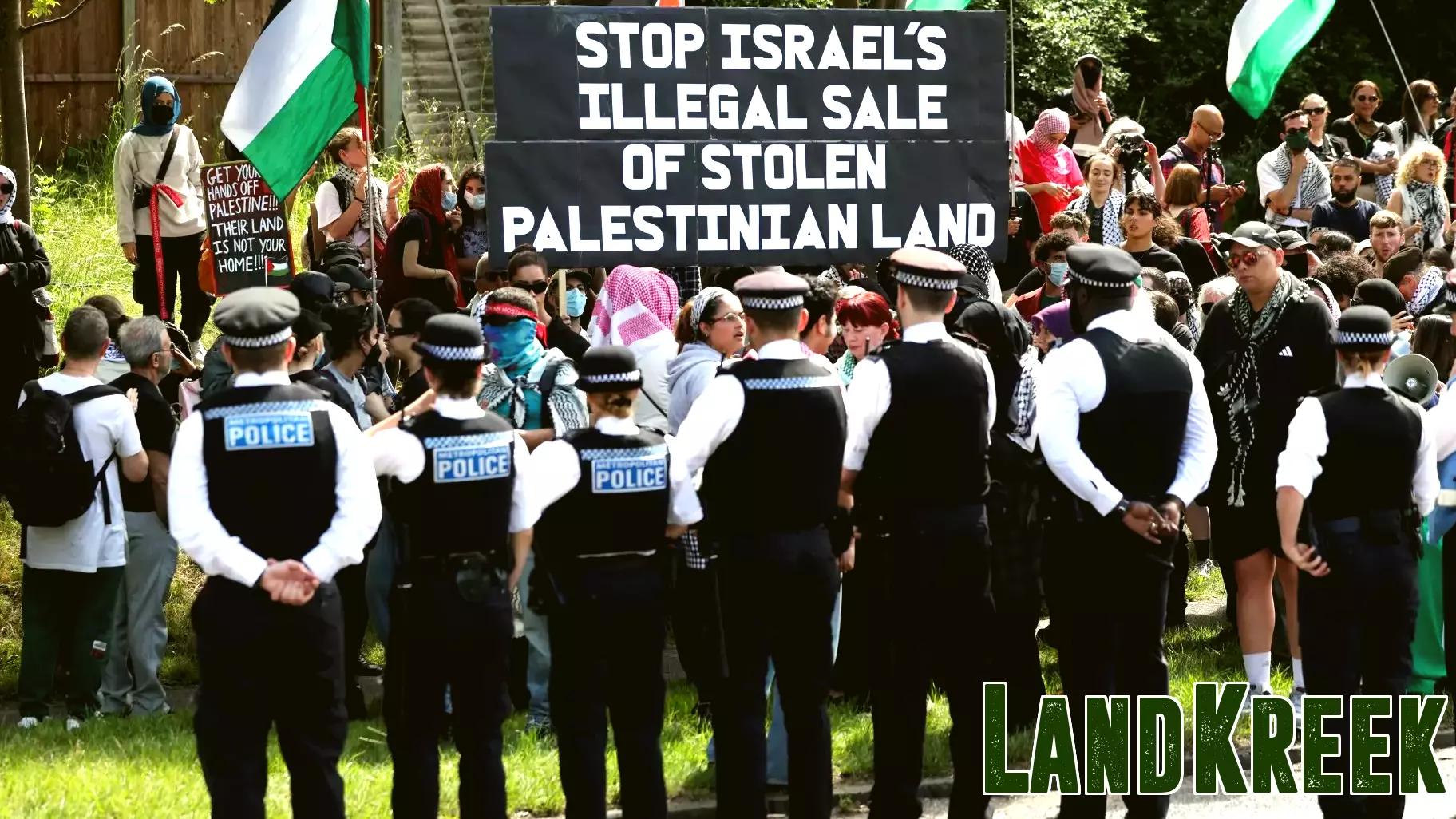 ‘Unacceptable’: London protesters slam illegal Israeli settlement land sale