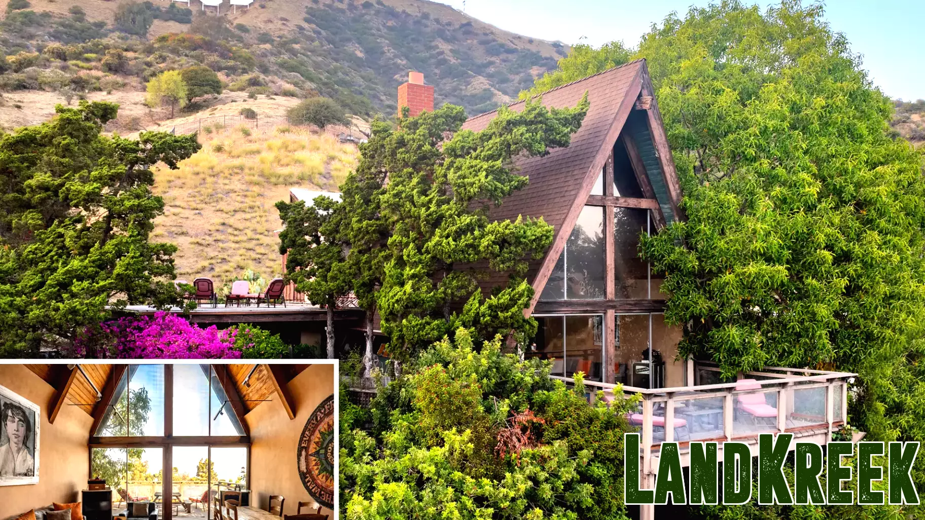 Unique Hollywood Hills Home Near Iconic Sign Hits Market for $2.25 Million