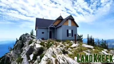 Look Inside the Remote 'Island in the Sky' Cabin Selling at the Very Top of an Idaho Mountain