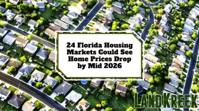 Potential Home Price Declines in 24 Florida Markets by Mid-2026
