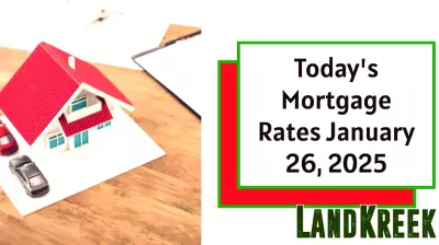 Today's Mortgage Rates: January 26, 2025 - A Rising Trend